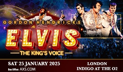 The King's Voice - Gordon Hendricks as Elvis